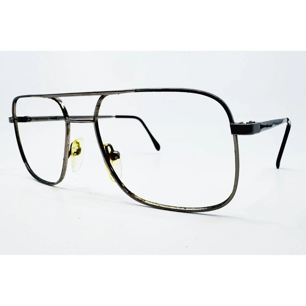 Mirari Eyeglasses Mens Black Aviator Double Bridge 5504 4002 56-17-140